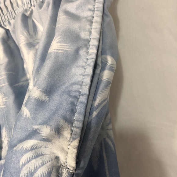Tommy Bahama Men's Blue Ombre Lined Naples Palm Tree Swim Shorts - Size M - Picture 5 of 15